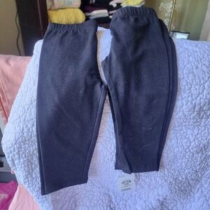 Nwt 3T tcp black capri legging bundle 3-pairs